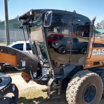 case motor grader window tinting