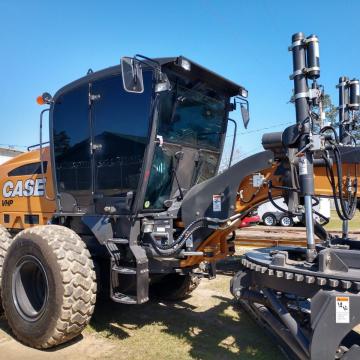 case heavy equipment truck window tinting 