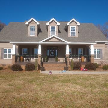 residential exterior window tinting home