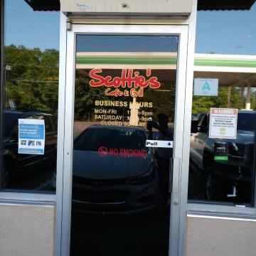 scotties commercial exterior window tinting