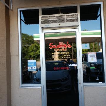 scotties commercial exterior window tinting