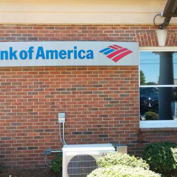bank of america atm exterior window tinting
